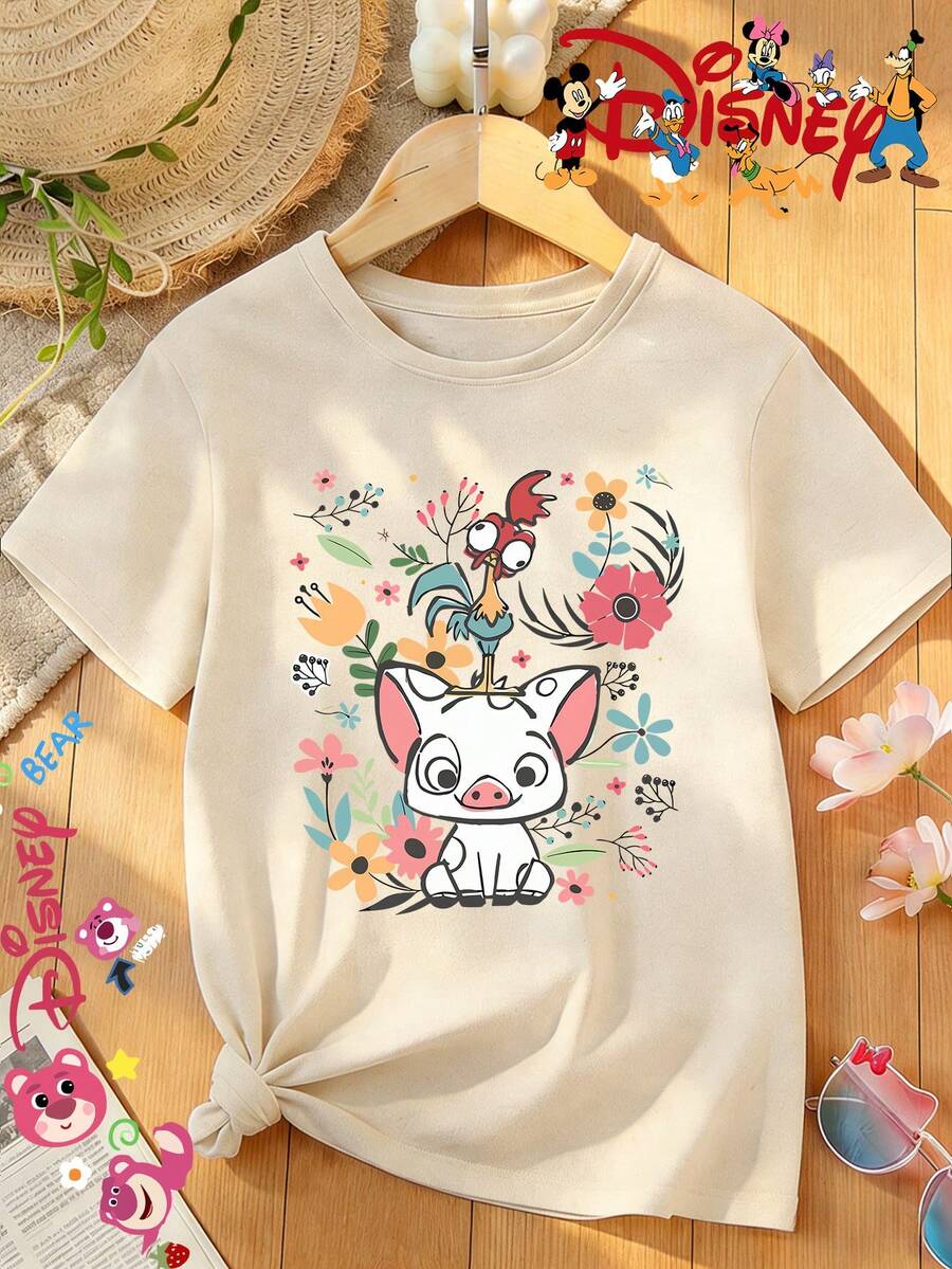 Disney Women T-Shirts - Beis - Ver 1