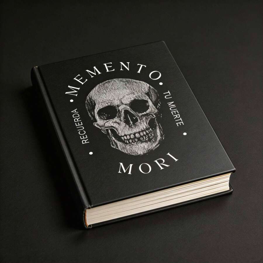 MEMENTO MORI libros libros para leer Producto de calidad Diseño moderno Uso diario Perfecto para regalo Duradero Fácil de usar Ideal para ocasiones especiales - Libro único - Ver 1