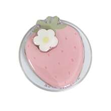 1 chiếc giá đỡ điện thoại từ tính hình quả dâu tây màu hồng, giá đỡ điện thoại gấp gọn hình trái cây, giá đỡ điện thoại đa chức năng dạng gập. - Hồng - Xem 8