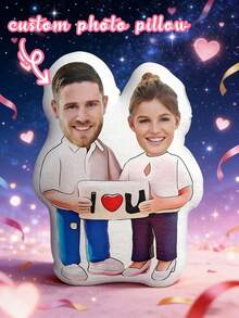 Personalized Face Pillow, Purple Skirt, Customized Body Pillow, Personalized And Fun. Suitable For Father's Day, Mother's Day, Halloween, Christmas, Christmas Eve, Valentine's Day, Birthday, Personalized Day, Soldier's Day, Thanksgiving, Easter, April Fool's Day, Carnival, Festival, And National Day. - Cloak - View 6