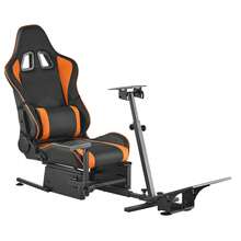 Lenkradständer, Racing Wheel Stand, Simulator-Cockpit, passend für Logitech G25, G27, G29, G920, G923, Thrustmaster T300RS, TX F458, T500RS, T3PA-PRO (F1/GT) und CSR-Pedale - für  G25, G27, G29, G920, G923 - Übersicht 8