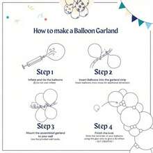 138pcs Cartoon Balloon Arch Kit, Includes 12 Inch, 10 Inch, 5 Inch Red, Yellow, Blue And Green Balloons, And Mushroom Foil Balloons, Perfect For Cartoon Theme Birthday Party, Carnival Party Decoration - 138pcs Red, Yellow, Blue and Green - View 4