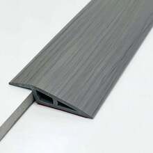 Thanh chuyển tiếp từ thảm sang gạch, bằng nhựa PVC chống mài mòn, tự dính, dùng trong nhà. - 1m x 5cm - Xem 15