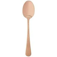 Mercer Culinary Cuchara chapada en acero inoxidable 18-8 7-7/8 pulgadas oro rosa - oro rosa - Ver 3