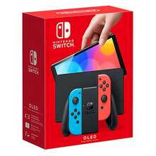 Máy chơi game Nintendo Switch màn hình OLED, 7 inch, thích hợp cho tương tác cha mẹ - con cái, sum họp gia đình và giải trí thư giãn - Phiên bản Nhật Bản - Xem 7