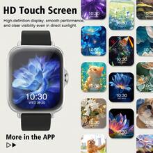 Smartwatch, Wireless Calling/Dialing, Multiple Sports Modes, Call Reminder And Rejection, SMS Notification, Customizable Wallpaper, Compatible With IPhone/Android - Multicolor - View 5