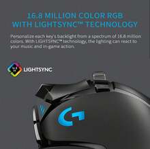 Logitech G502 HERO Wired Mouse: HERO 25K Sensor + 11 Programmable Buttons, 5 Customizable Weights, LIGHTSYNC Aura Sync - View 8