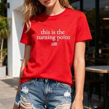 Camisetas cristianas para mujer, divertidas con verso bíblico de fe, para día festivo, verano, casual, religioso, manga corta - Rojo - Ver 2