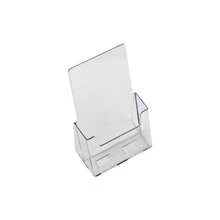 Dazzling Displays Clear Acrylic 4X9 Brochure Holder Countertop Display - Transparente - Ver 5