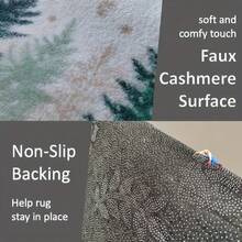 1PC 10mm Faux Cashmere Irregular Shaped Area Rug - Beige Wavy Border, Soft Cozy Surface, Non-Slip & Machine Washable, Perfect For Living Room, Bedroom, Nursery, Entryway | Home Decor, Kids Room Decor, Baby Play Mat, Children's Rug, Vintage Home Style, Holiday Gift Idea, Bathroom Mats, Kitchen Decor, Door Mat, Room Decor - A - View 9