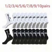 Letter Pattern Anti-Slip Soccer Socks, Suitable For Daily Wear - Multicolor - View 18