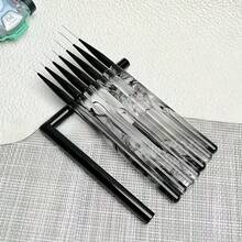 Bút vẽ móng nghệ thuật nét mảnh kiểu Nhật/Cọ vẽ móng chuyên nghiệp có nắp đậy, đầu bút siêu mảnh 5mm cho đường nét chính xác. - Nhiều màu - Xem 3