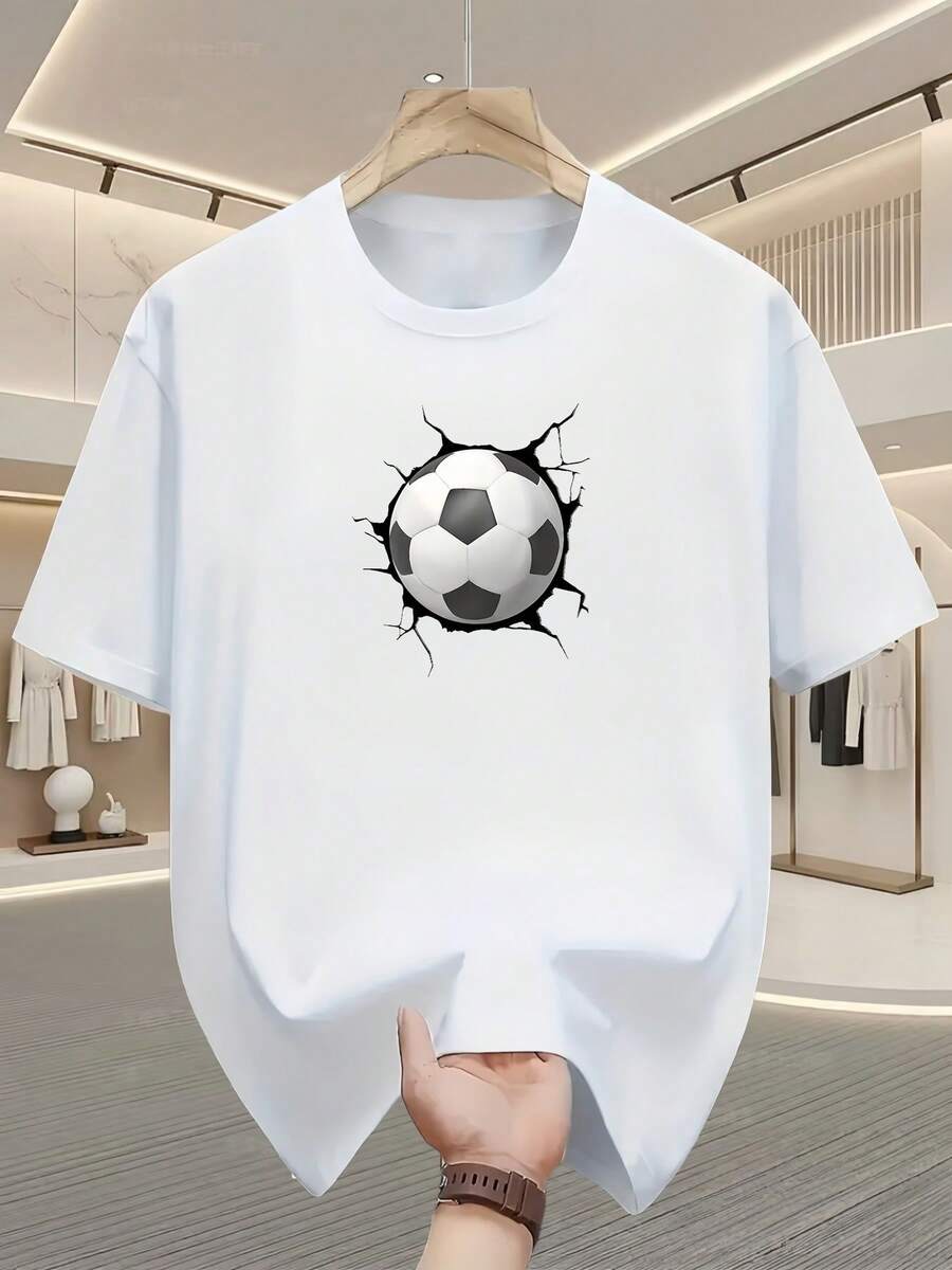 Camiseta de Fútbol SummerPlus2D para Hombre, Camiseta de Fútbol 2D para Hombre, Camiseta de Fútbol Retro 2D para Hombre, Camiseta de Fútbol 2D para Hombre, Camiseta Copa del Mundo 2D para Hombre, Camiseta Casual 2D de Fútbol, Camiseta de Fútbol Americano 2D, Camiseta de Fútbol Personalizada 2D, Camiseta de Fútbol 2D para Hombre, Camiseta de Fútbol Estampada 2D para Hombre, Camiseta de Fútbol Vintage 2D - Blanco - Ver 1