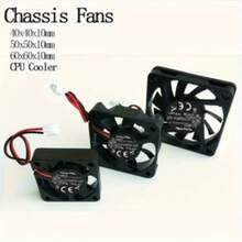 5V 2-Pin CPU Cooling Fan - Designed For 40-60mm PC And Server Systems, CPU Cooling Heatsink - 6010 Black - View 5