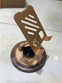 合金金属360°旋转手机/平板电脑支架，可调节折叠桌面支架，高度可调金属支架，适用于直播和视频观看，春季生日礼物 - 彩色 - 查看 14