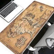 Extra Large Extended Middle Earth Vintage Map Gaming Mouse Pad, With Non-Slip Rubber Base, Washable Stitched Edges, Suitable For Gaming Setup, Home Office, Ideal Gift For Gamers, Fantasy Fans And Design Enthusiasts - View 10