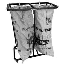Mail / Post / Double Bag Sorting Holder Postbag Trolley For Royal Mail Sks - Rectangle - View 1