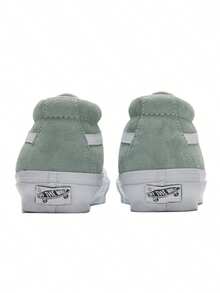 Giày Vans SK8-Mid Retro cổ cao dành cho nam và nữ, giày thể thao thường ngày, giày trượt ván, giày đôi VN000CQQCPG - màu xanh lá - Xem 4