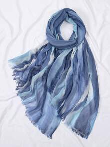 1 chiếc khăn choàng xếp ly nhiều màu ombre phong cách Bohemian dành cho nữ, thanh lịch và thời trang, phù hợp làm phụ kiện đội đầu khi ra ngoài, mềm mại và chắn gió, lý tưởng cho sử dụng hàng ngày, buổi tối, du lịch, đám cưới, giữ ấm nơi công sở, quà tặng ngày lễ, đi biển. - Nhiều màu - Xem 19