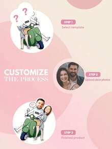 Father's Day Gift For Husband - Upload Pictures to Customize Pillows - View 6