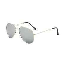 1 Stück 2026 neue Mode Damen Metall Aviator Brille, farbige Gläser dekoratives Accessoire, geeignet für Strand, Urlaub, Outdoor-Aktivitäten, Geschenk für Frauen, Urlaubsgeschenk - Silber - Übersicht 9