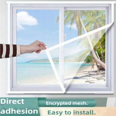 1PC Anti-Mosquito Window Screen,Summer Insect Proof Door Mosquitonet For Windows,Mosquito Proof Mesh Breathable & Washable Mosquito And Dust Insect Screen Ideal For Home Windows Doors