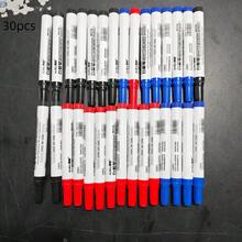 10/20pcs Refillable Whiteboard Markers, Large Capacity, Teacher Use, Black Erasable Pens For Blackboard Drawing, Back To School - Multicolor - View 16
