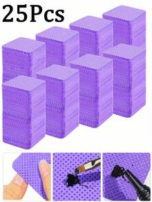 2000/1000/200 片装指甲清洁湿巾 - 专业无绒指甲油卸除棉片，UV凝胶清洁湿巾，无香型指甲准备和抛光清洁工具（紫色） - 紫色 - 查看 9