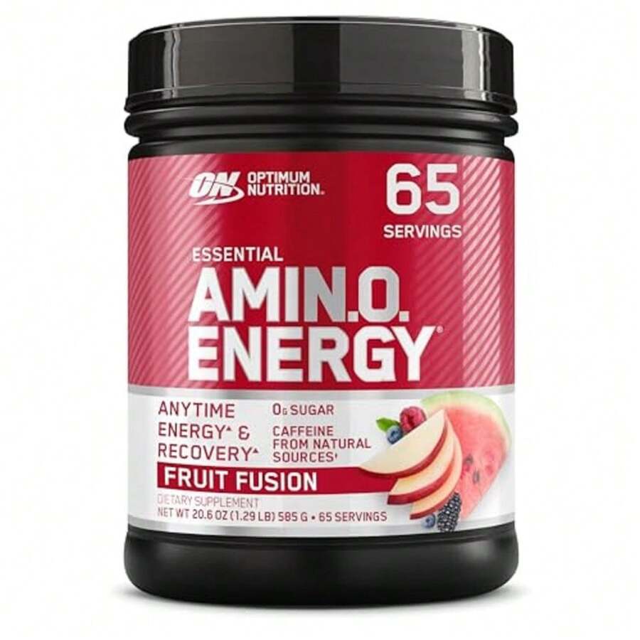 Optimum Nutrition Amino Energy - Pre Workout With Green Tea, BCAA, Amino Acids, Keto Friendly, Green Coffee Extract, 65 Servings (Packaging May Vary) - 水果融合 - 查看 1