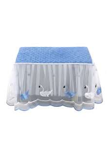 Cubierta antipolvo para horno microondas impermeable con bolsillo, cubiertas protectoras de plástico para parrilla con cierre fácil - Diseño de gato lindo - Funda protectora para horno microondas - Ver 13