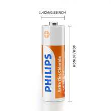 PHILIPS 24 Pack AA And 24 Pack AAA Carbon Batteries, 1.5V Long-Lasting Batteries, Suitable For Household And Office Equipment, With An Extended Shelf Life! - Xem 4