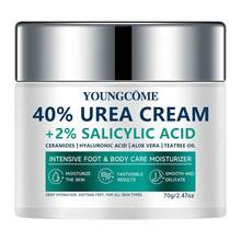 YOUNGCOME 尿素+水杨酸乳霜 | 神经酰胺+透明质酸+芦荟+茶树油 | 深层滋润足部及身体肌肤 40/70克 - 花香調 - 查看 11