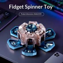 Artefacto de alivio del estrés con giro de dedos deformable y creativo, armadura mecánica de explosión, regalo de cumpleaños, regalo de Navidad, regalo perfecto, regalo de Pascua - Multicolor - Ver 8