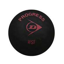 DUNLOP Progress - Pelotas de Calabaza Paquete de 3 - Rojo - Ver 2