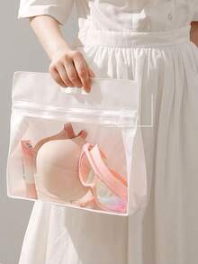 1pc Swimming Bag, Swimsuit And Swim Trunks Separate Storage Bag, Wet Dry Separate Storage Bag, Suitable For Beach/Swimming Pool Vacation - Zipper Closure, Lightweight And Portable, Can Be Used To Store Swimsuits, Towels And Travel Essentials, Suitable For Outings, Travel And Swimming - Multicolor - View 6