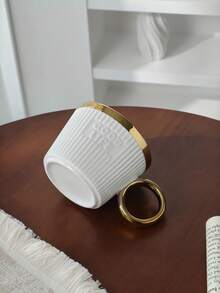1 cốc sứ viền vàng, kiểu dáng Ins-Style, cốc nước sứ chất lượng cao, cốc cà phê/sữa dùng được cả ở văn phòng và nhà. - Nhiều màu - Xem 8