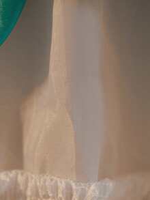 女孩公主服装，儿童嘉年华角色扮演服装，万圣节复活节生日派对礼服 - 綠色 - 查看 7