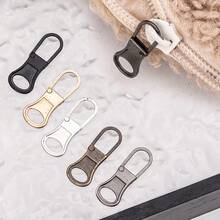 10 piezas/6 piezas/4 piezas/2 piezas Kit de reparación de cremallera de acero inoxidable - Mango deslizante universal para cambiar cremalleras, adecuado para ropa y bolsos - Fácil de instalar, duradero y de larga duración - Color aleatorio * 1 ud. - Ver 11