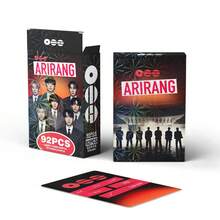 92张/盒 K-Pop ARIRANG 专辑卡片（60张 Lomo 卡 + 32张贴纸），高品质照片卡，收藏卡，粉丝周边，万圣节和圣诞节礼物 - 彩色 - 查看 5