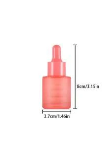 30ml Frosted Glass Dropper Bottle, Refillable Leakproof Travel Size Essential Oil Serum Container, Mini Dispenser, TSA Approved Portable - Multicolor - View 4