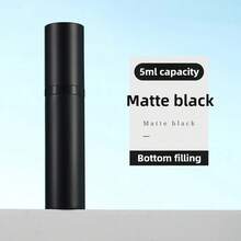 Chai xịt nước hoa AsaNana, 5 ml, chai xịt nước hoa mini cầm tay du lịch có thể nạp lại (Xám & Đen) - Nhiều màu - Xem 12