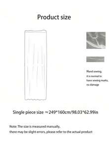 4/2/1 Pc Outdoor White Sheer Mosquito Net Curtains, Transparent Voile Curtain Rod Pocket Design, Breathable, Height Adjustable, Suitable For Gazebo, Patio, Cabin, Backyard, Porch, Garden, Pavilion, Balcony And Corridor - Multicolor - View 14