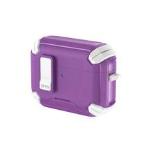 哑光耳机保护套+挂钩，适用于 Pro/Pro2/Pro3无线耳机，小众4耳耳机充电盒，时尚高端男女通用情侣设计 - 彩色 - 查看 23