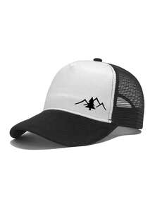 Mũ lưỡi trai in hình núi non, chất liệu polyester, đa năng, thích hợp làm quà tặng cho gia đình, bạn bè, người yêu, dịp Giáng sinh, Ngày của Mẹ, Ngày của Cha, Ngày Nhà giáo, sinh nhật. - Nhiều màu - Xem 5