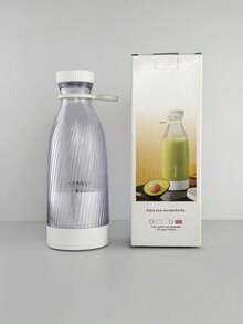 Licuadora y exprimidor portátil 2 en 1, recargable por USB, adecuado para hacer batidos, milkshakes y bebidas heladas, capacidad de 500ml. Este exprimidor multifuncional es un regalo ideal para el Día de San Valentín y el Día de Acción de Gracias. - Multicolor - Ver 14
