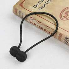 2pcs Magnetic Curtain Tieback, Earphone-Shaped Window Curtain Buckle, No Drilling Curtain Holder - Multicolor - View 10