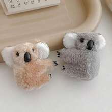 2pcs Cute Gray Koala Car Dashboard Decoration Accessories Interior For Women Men, Kawaii Figurines Statue For Car Dash Board Windows Rearview Mirrors Desk Decor Indoor Home Decorations Koala's Head Can Be Twisted - 灰色的 - 查看 10