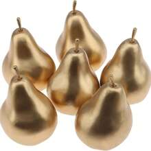 1-6pcs Artificial Golden Apple Decor, Realistic Plastic Fake Apple Home Decoration, Decorative Faux Fruit Display For Kitchen, Tabletop Center Piece - Multicolor - View 10