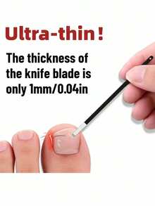 1pc/3pcs/6pcs/10pcs Ingrown Nail Correction Tool Ultra-Thin Deep Groove Nail Clippers Nail Trimming Assistant Tool Suitable For Men And Women Essential Foot Care Tool For Home And Nail Salon Perfect For Mother's Day, Father's Day And Back To School Season - One Size Fits All - View 4