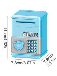 1pc Universal Sealed Coin Bank, Children's Piggy Bank, Coin Savings Reward Box Gift, Mini Cash Box, Creative Password Unlock Gift, Coin Bank, Cash Register, Cartoon Design Decorative Piggy Bank, Suitable For Storing US Dollar, Euro, Australian Dollar, British Pound, Egyptian Pound, Swiss Franc And Other Coins, Small Coin Collection Box, Creative Gift, Girls Toy, Boys Toy, Children's Toy (This Product Has No Electronic Function, No Built-In Battery, As Shown In The Details Page) - Multicolor - View 10
